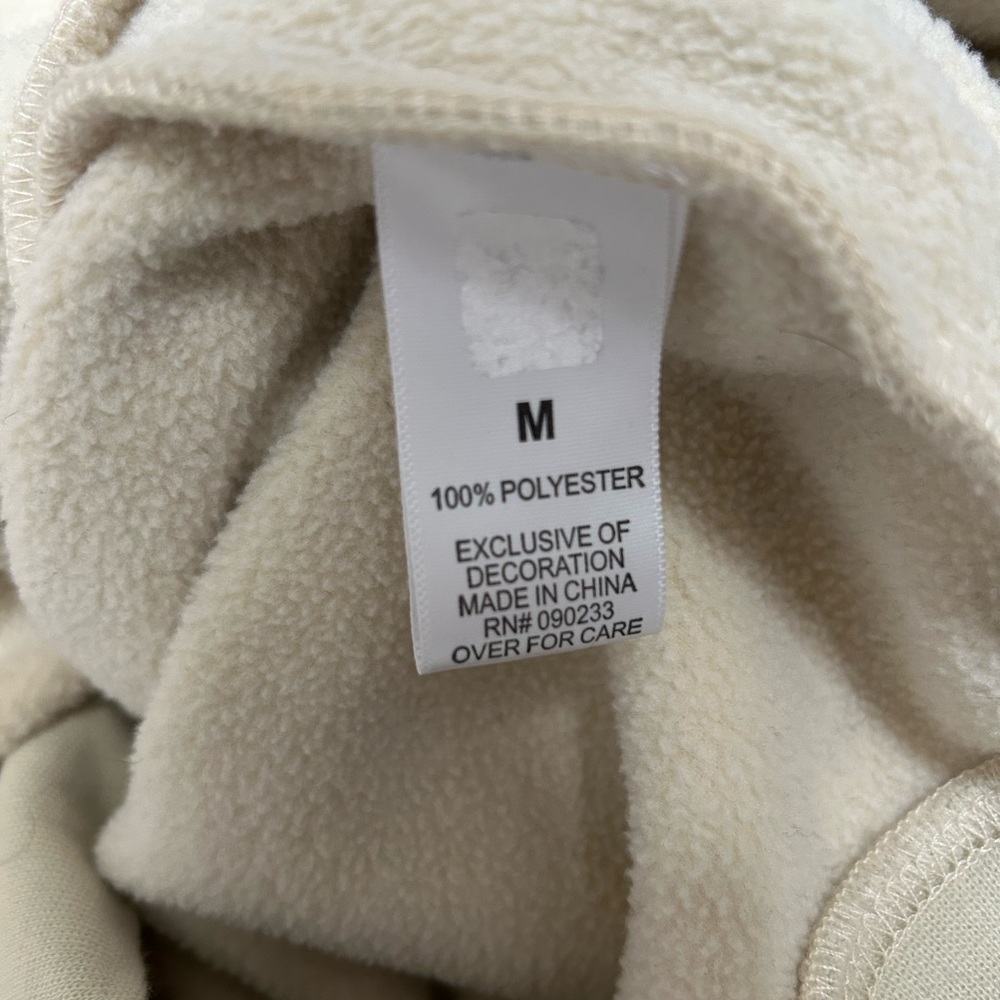 Fear of God Essentials Off-White Polar Fleece Vest - Picture 5 of 6